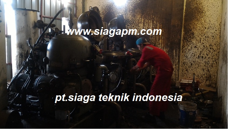 Overhaul Separator Gea Westfalia Osb 30 Pt Siaga Teknik Indonesia